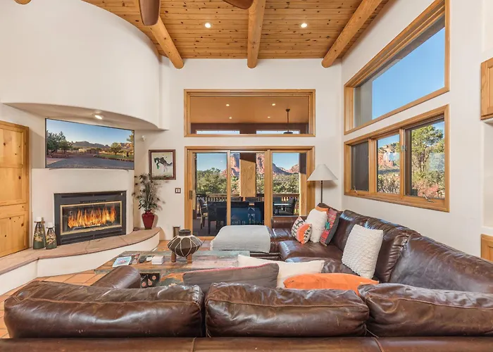 Holiday home Pegasus Ranch - Unique Backs To National Parkforest 3 Acres With Hot Tub A True Escape Sedona